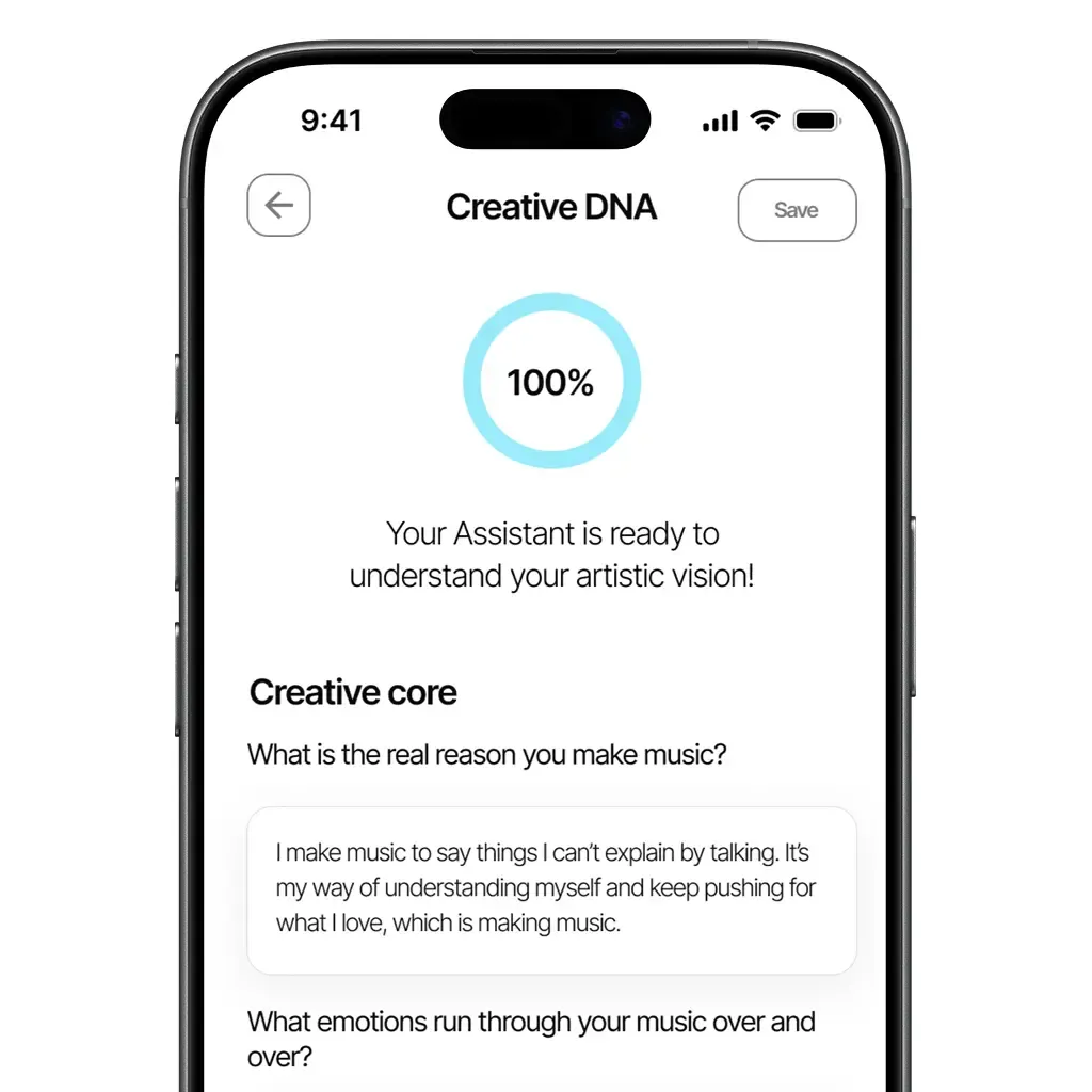 Artist Identity Quiz - Creative DNA